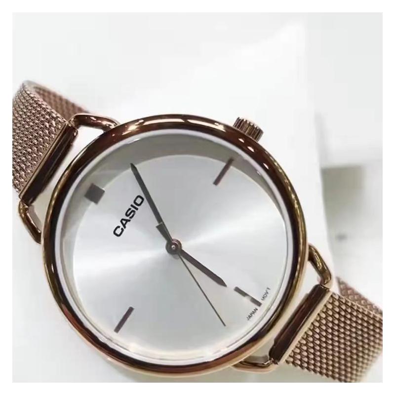 Casio Серия STANDARD серия DRESS Модный тренд деловой повседневный классический стрелочный циферблат статус таймера регулируемая застежка кварцевый LTP-E415MR-7CDF