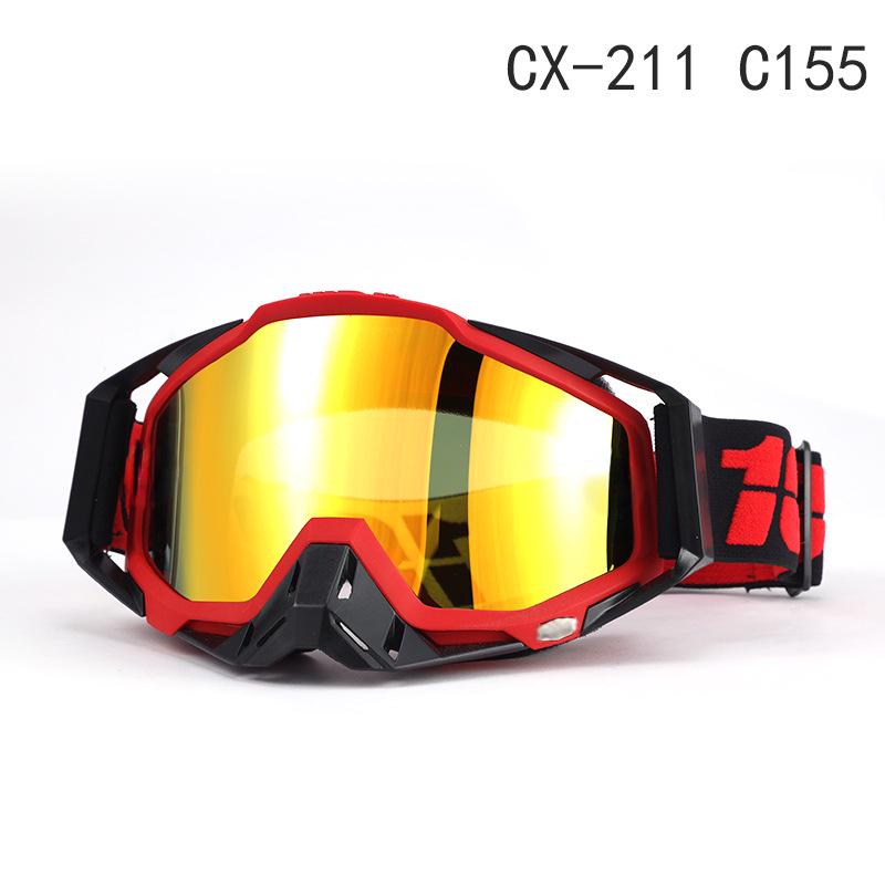 Ветрозащитные мотоциклетные и лыжные очки для использования за границей: 100% Внедорожная езда, катание на природе и защита при скоростном спуске