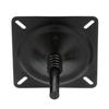 Multipurpose Boats Seat Swivels With 360 Degree Tilts and Powder Coated Black Finish for Saltwater Applications Use