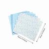 7Pcs Blue floral pattern Fabric Bundle Quilting Fabric  Hand quilt production