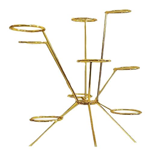 Скульптура «Взрывающаяся фруктовница» Сварная вручную металлическая центральная композиция для декора стола Радиальный дизайн Поднос для фруктов Современное домашнее искусство Подарок на новоселье