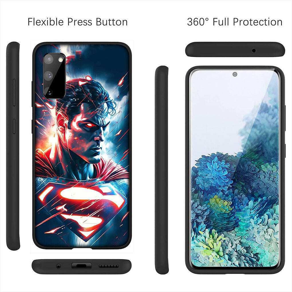for Samsung Galaxy S25 S24 S23 iPhone 17 16 15 Xiaomi Redmi Note 14 13 12 Plus Pro Max A57 Phone Case Wallpaper Super Hero Supermans Man OPPO Huawei