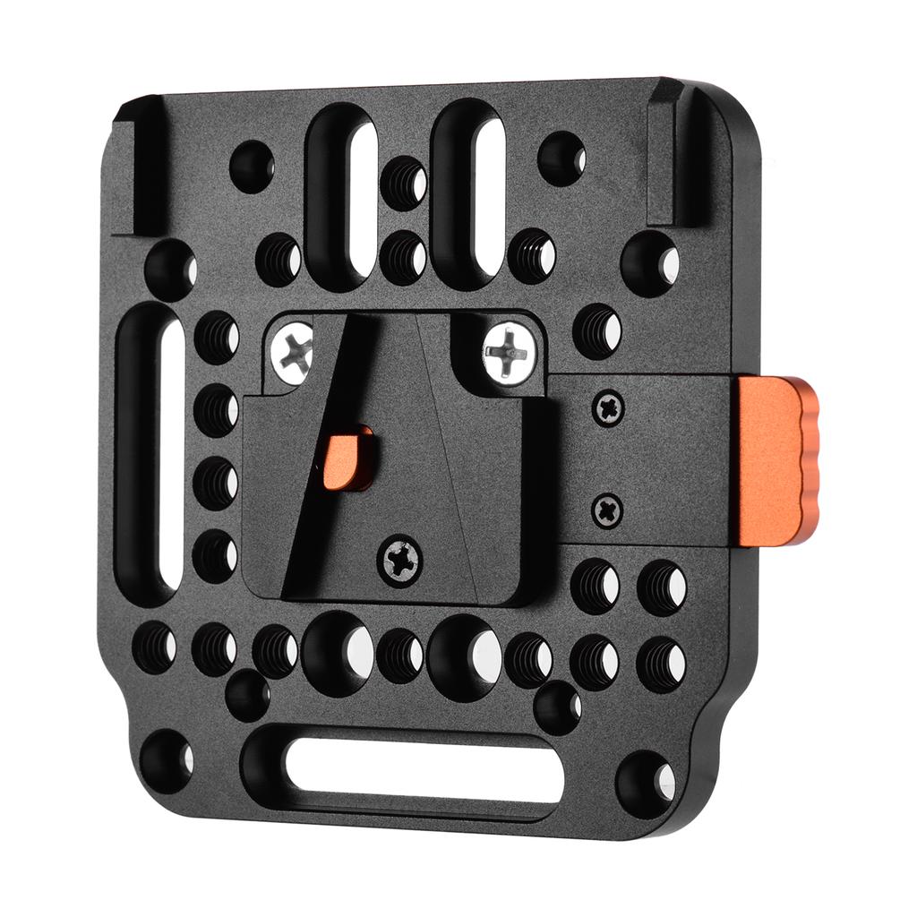Быстросъемная пластина V-Lock из алюминиевого сплава, 1/4 дюйма, зенковка M3, M4, резьба 1/4 дюйма для V-образного крепления