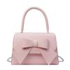 Fashion Versatile Portable Small Square Bag Niche Bow Bag Women's 2025 New Trendy Advanced Sense Foreign Style Messenger Bag
