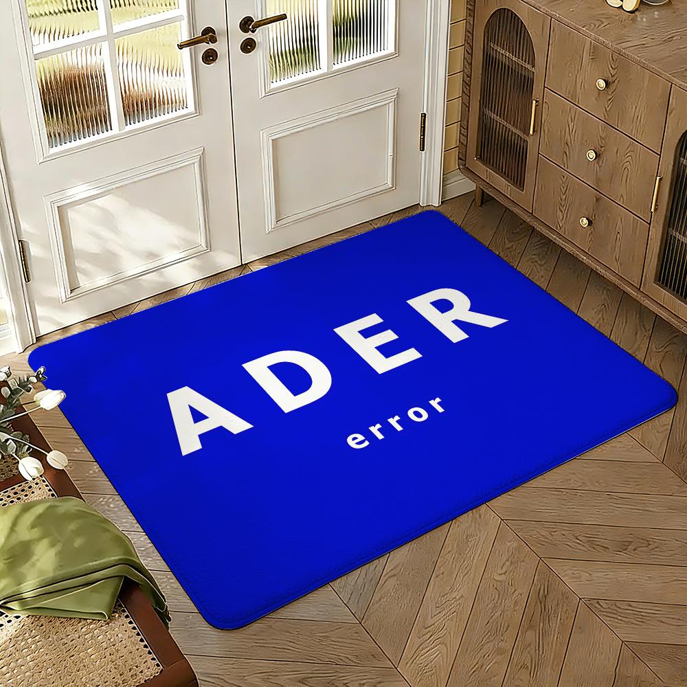 A-AD-ERS Floor Mat Soft Thickened Absorbent Non-Slip Bedroom Living Room Door Mat Home Decor Flannel Rugs