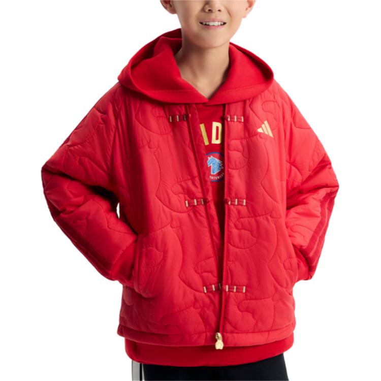 adidas Стеганая куртка FW25 СПОРТИВНАЯ ОДЕЖДА СТЕГАНОЕ НАПОЛНЕНИЕ Детская KV6914