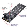 Комплект NFHK U2 NGFF to HD Mini SAS NVME PCIe SSD SATA адаптер для материнской платы SFF-8643 - M-Key