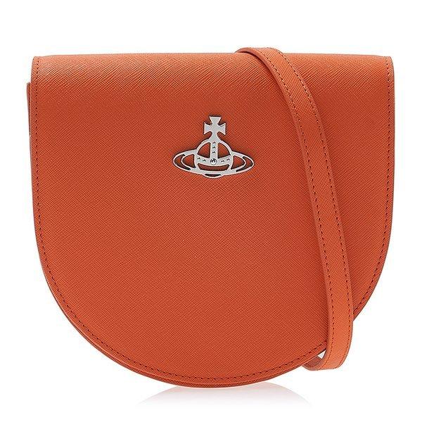 Vivienne WeStwood Vivienne WeStwood Women S Saffiano Saddle croSS Bag 43030097 L001n F401