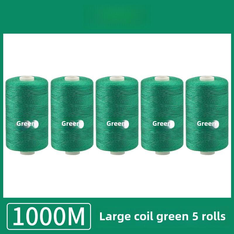 1000 ярдов ниток для бытового шитья: Полиэстер, цветная ручная работа, тонкая катушка