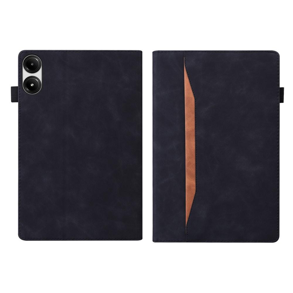 Case for Xiaomi Redmi Pad Pro / Xiaomi Poco Pad, Classic, with stylus holder, black