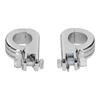 2pcs Engine Guard Footpeg Mounting Clamp Aluminum Alloy Riding Accessory Fit for Honda