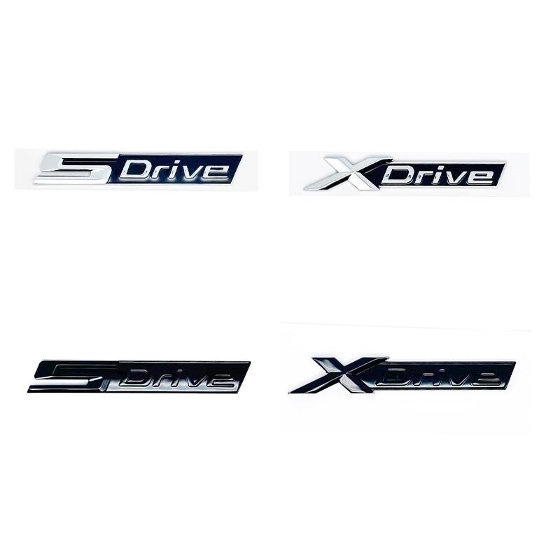 ABY1 Old Style Trunk Letter Emblem Sticker for BMW 5 Series E39 E60 E61 F07 F10 F11 G30 G31 - 520d 525d 528d 530d 535d 540d 545d