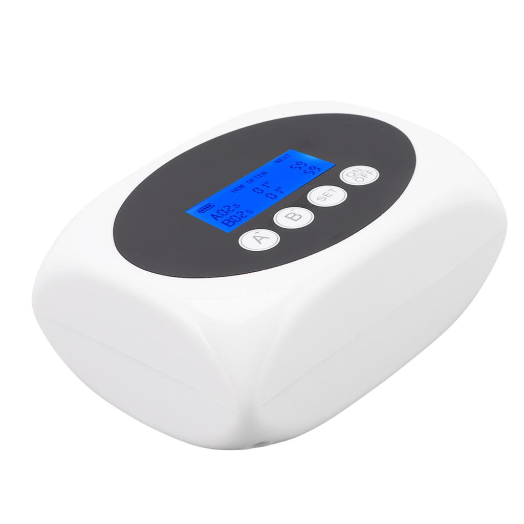 3W Solar Automatic Watering Device Garden Dual Pump Timed Irrigator Plant Watering Drip Kit Black