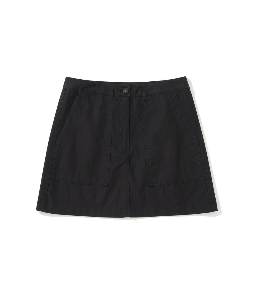 UNIFORM BRIDGE Мини-юбка плотника(Женский) черный