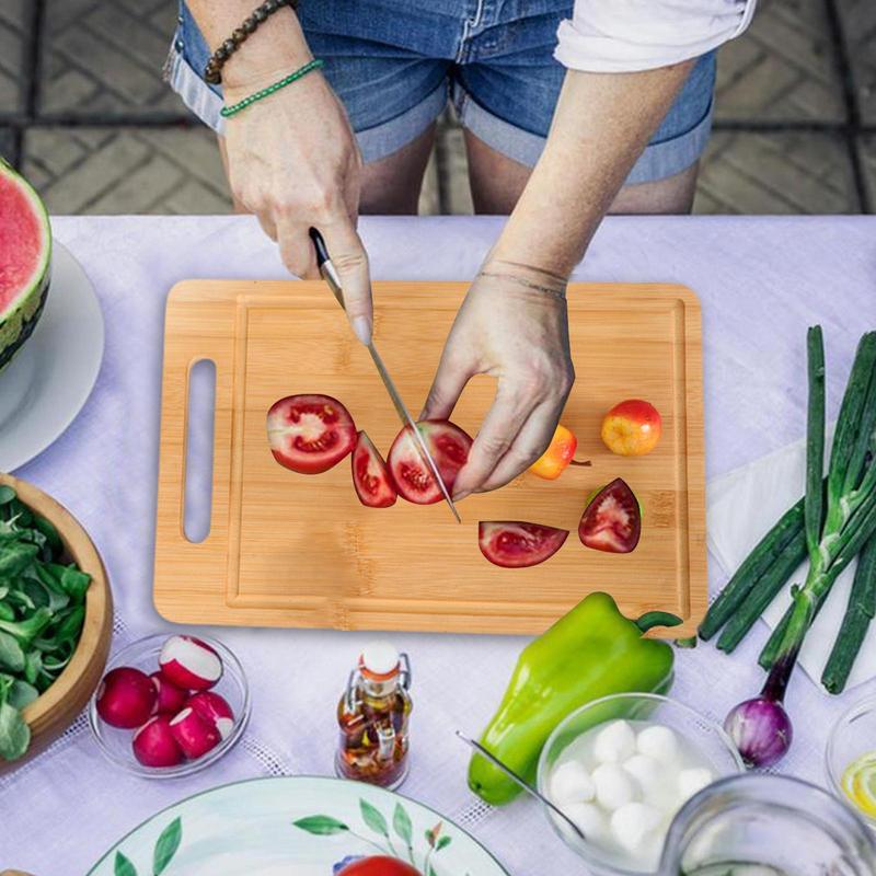 Двусторонние Доступные Деревянные Толстые Доски Деревянные Разделочные Доски Сервировочная Доска Для Нарезки Шаркютери Сервировочные Доски Для Мяса