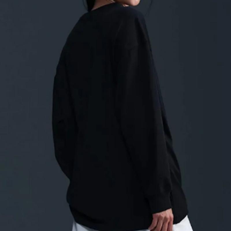 Nike Женская футболка свободного покроя с длинным рукавом Be2 Hf5321 010