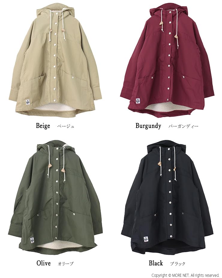 Парка Кемпинг Боа Парка Бежевый L [Chums] Женская