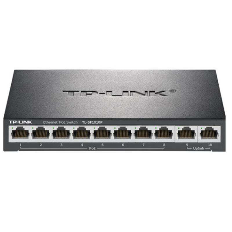 TP-LINK 10-Port 100Mbps PoE Network Switch