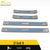 Golf 8 Door Sill & Bumper Trunk Welcome Pedal Bright Strips - 21 Model