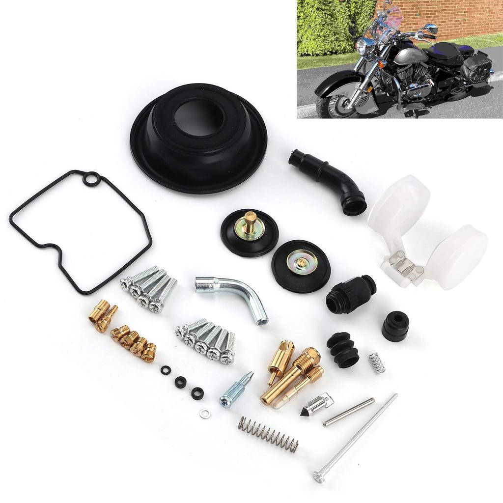 Carburetor Repair Kit, Motorcycle Carburetor Repair Motorcycle Carburetor Reconstruction Kit Fix Repair Parts Fit
