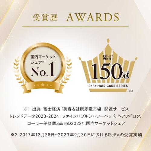 New Model   [official Store Only] Refa Finger Iron St with Original Guidebook  White  Mtg Mtg Mini Hair Iron Cordless