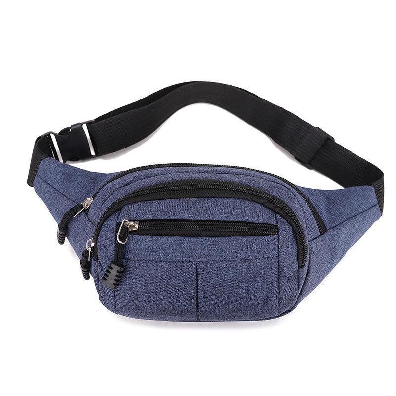 Fanny Pack Men's Casual Bag New Men's Shoulder Chest Bag Lightweight Sports Travel Bag Men's Messenger Bag