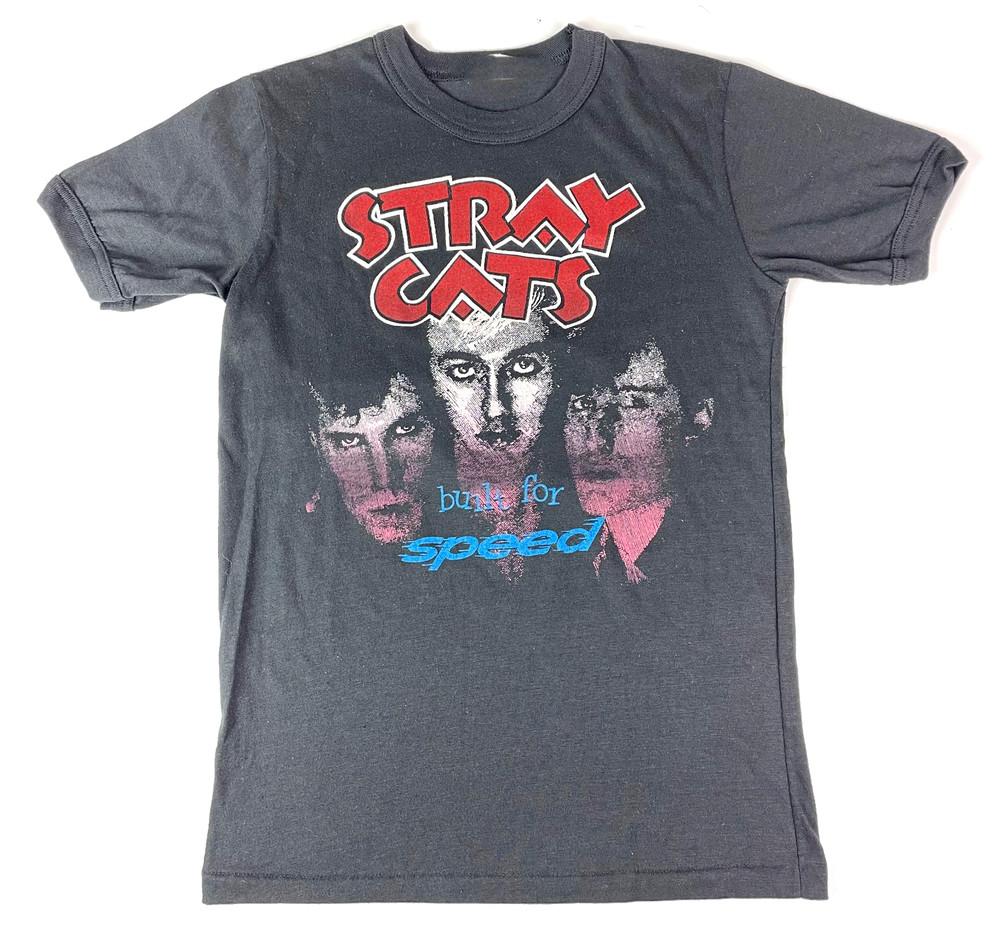 Футболка Stray Cats Built For Speed Концертная Черная Все Размеры Футболка AC837