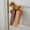 1Pc door stop door stopper heightened creative anti-door plug bedroom mobile top door wooden anti-collision door touch bottom with anti-skid pad