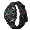 22mm Leather Strap For Huawei Watch GT-2-2e-pro GT2 GT2e 46 Mm Bracelet Samsung Gear S3 Frontier/Galaxy Watch 3 45mm/46mm Band