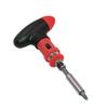 T Type Ratchet Screwdriver Rotate Forward Reverse Fast Screw Driver Bit  Maintenance Tool