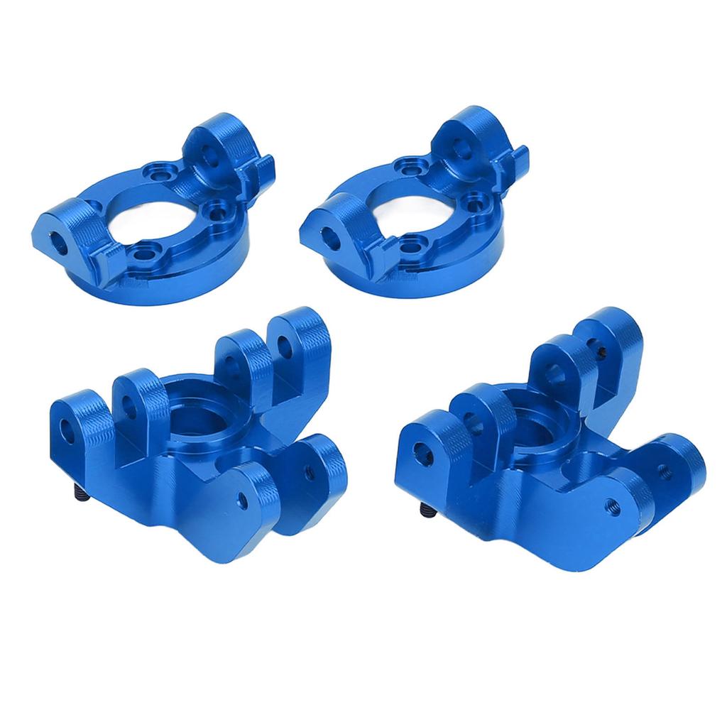 Aluminum Alloy Metal Front Steering Cup with Front C Seat Base C for LOSI LMT 18 TruckBlue