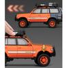 Масштаб 1/24 Toyota Land Cruiser LC80 внедорожник литая модель из сплава внедорожник коллекционная хобби-модель украшения подарок для друга мальчика дисплей