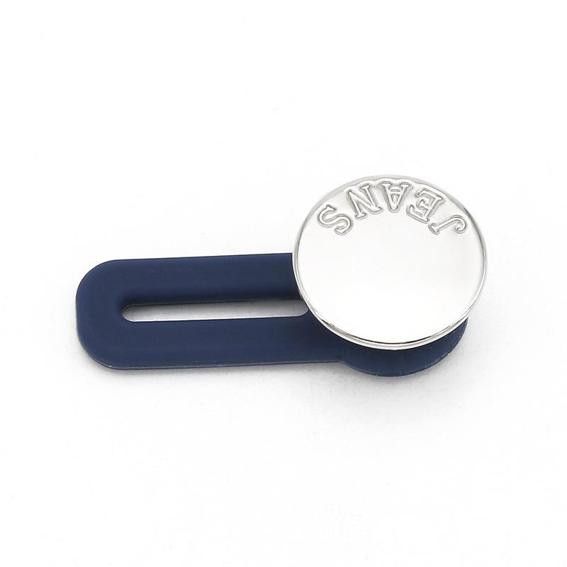 Waist Expansion Button Artifact Metal Nail-free Seam-free Button Removable Adjustable Telescopic Button Jeans Extension Button