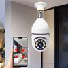 Wi-Fi IP E27 Лампочка Камера Наблюдения Ночное Видение Беспроводная Домашняя Камера Видеонаблюдение Защита Видео Мини Камера для Ребенка