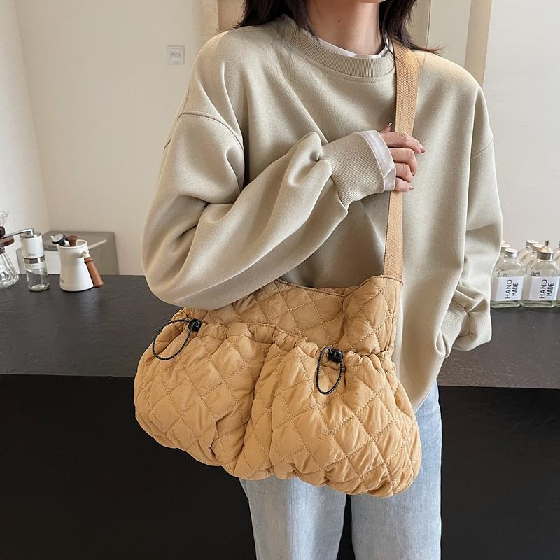 Большая вместительная сумка-тоут женская ромбовидная сумка сумка через плечо для поездок на работу