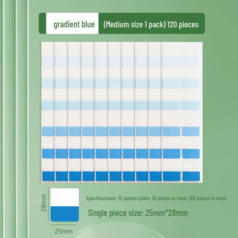 Пользовательские наклейки Morandi Index Label Sticky Notes – флуоресцентные закладки для студентов