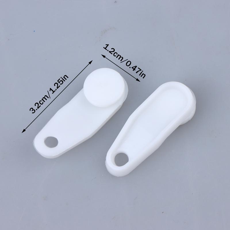 50 шт. Пластиковые клипсы для карниза Легкие в использовании Прочные Белые крючки для карниза Многофункциональные крючки для штор Спальня