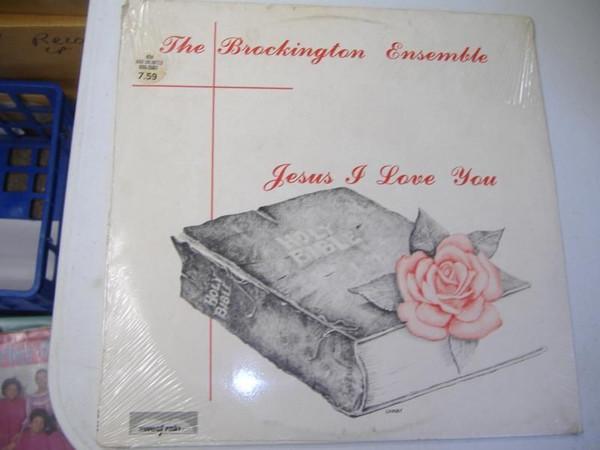 Виниловая пластинка BROCKINGTON ENSEMBLE - Jesus I Love You SR113 Sweet Rain Inc. 1987 США Соул/Фанк Б/У
