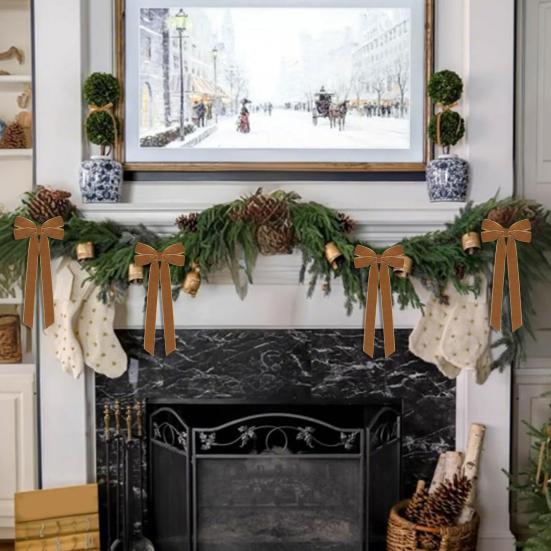 12 шт. Рождественские бархатные банты, деревенские винтажные бархатные ленточные банты для DIY поделок, упаковки подарков, гирлянды для елки, венка, рождественского украшения