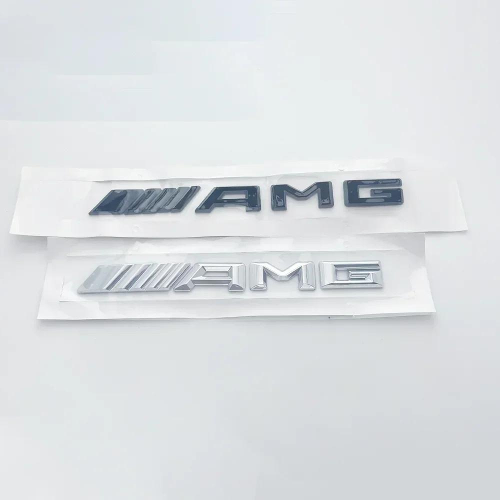 XCCWN1 For Mercedes Benz 3D ABS Car Rear Trunk Badge Decal Letters Sticker For Mercedes Benz AMG A B C E G CLA C63 C63S E53 GT SLK W176