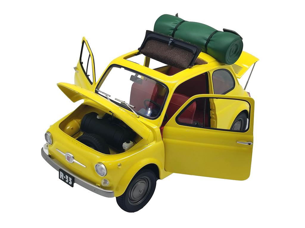 Серия Фигурок и Машинок S14 Замок Калиостро Лючио FIAT 500 Масштабная Металлическая Миниатюрная Машинка III 1/12 (унисекс)