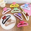 Bofeiya Heart Claw Clip: Versatile Candy Color Hair Accessory for Women