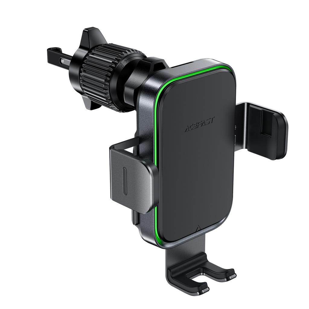 Acefast D17 Беспроводное зарядное автомобильное крепление - Черный