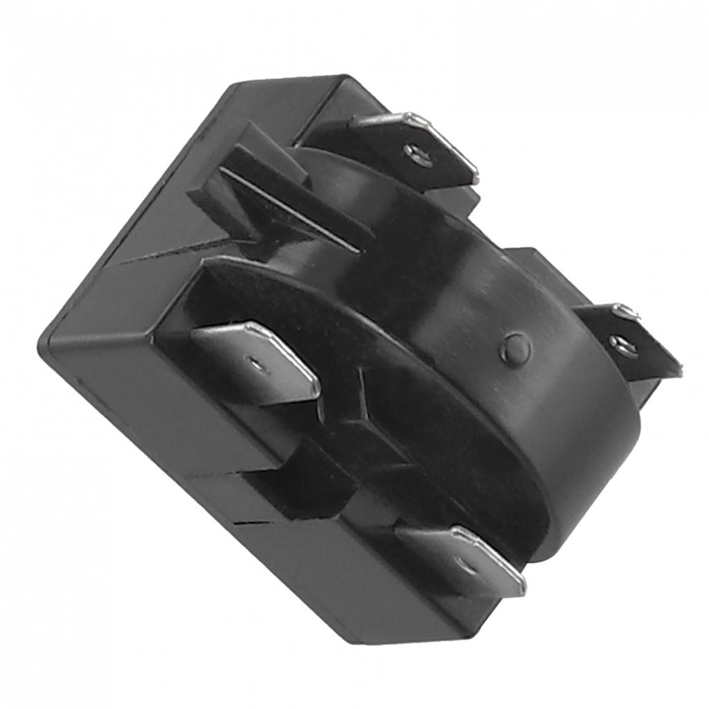 1/3Pins PTC пусковое реле 1PC черное эффективное для компрессора
