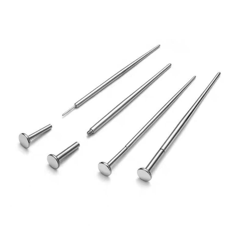 6/7pcs Earring Applicator Earring Applicator Piercing Kit Dermal Piercing Tool Nose Piercing