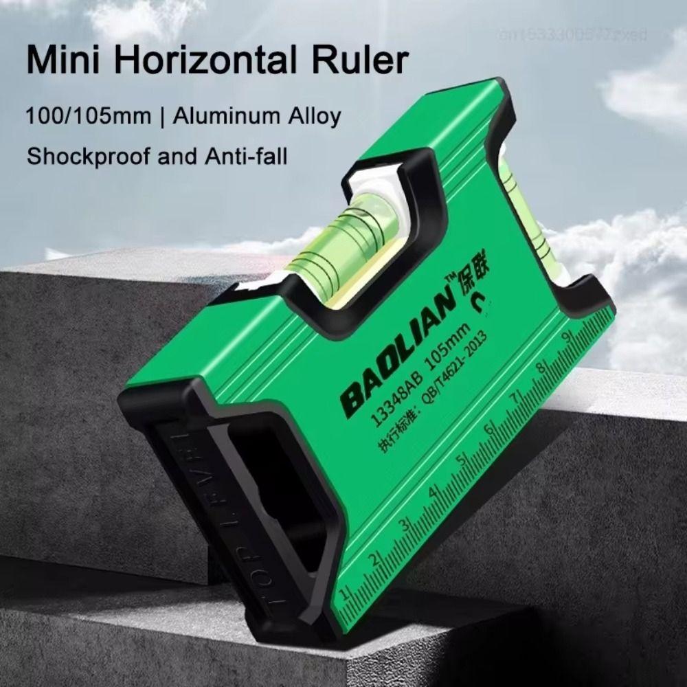 with Metric Magnetic Level Gauge Horizontal & Vertical Measure Level Ruler Portable Angle Finder