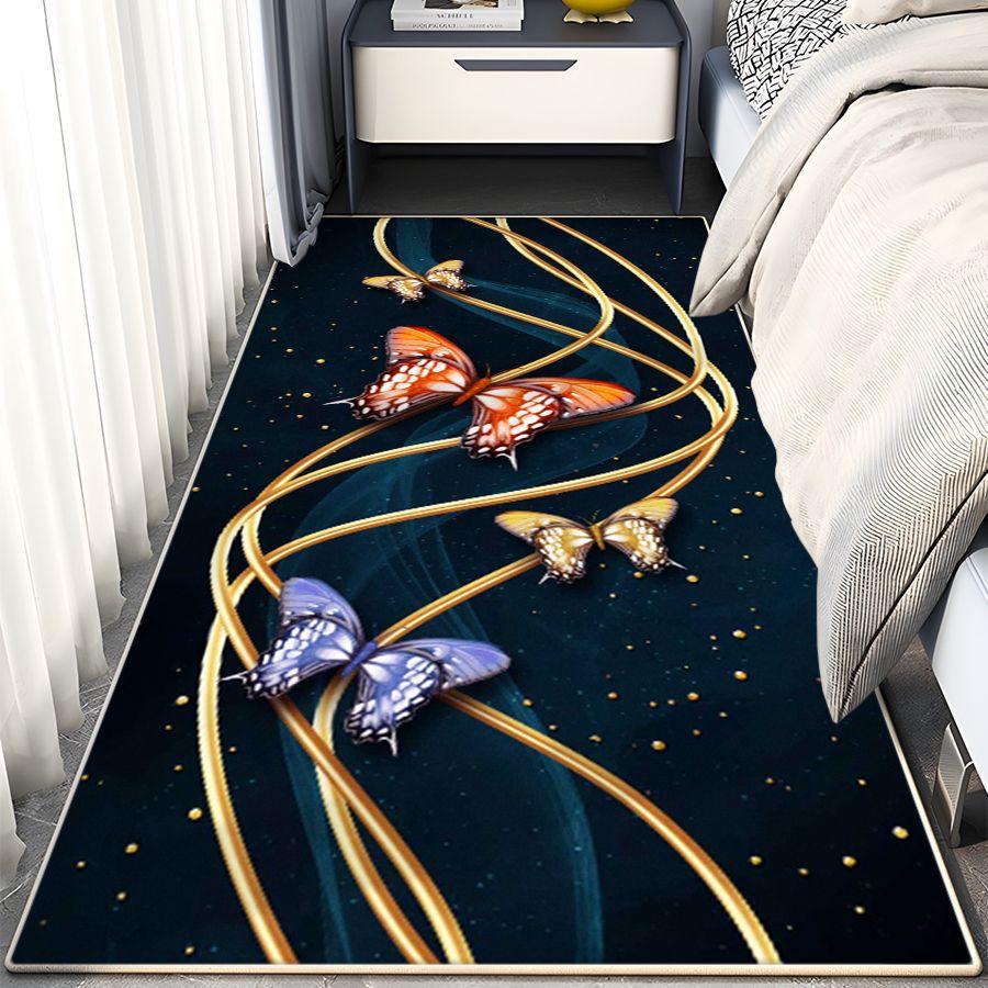 3D ковровая полоса противоскользящий коврик кухонный коврик эркер универсальный спальня прикроватная тумбочка комната