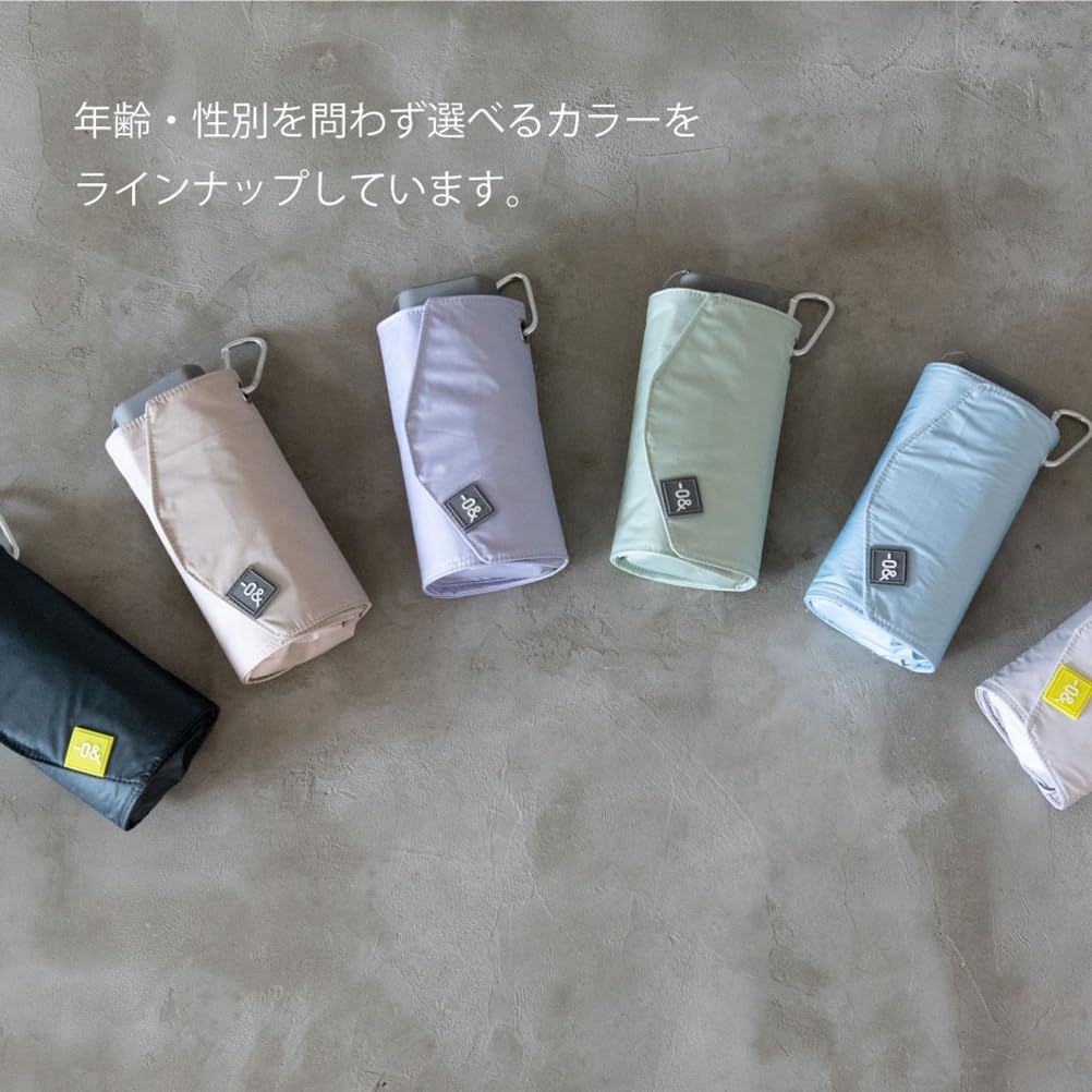 Складной зонтик Ogawa Ultra UV Protection Rate Over Light Heat Zero and Lake Water Complete Blackout 52330, компактный, мини, женский, 99%,