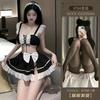 Sex lingerie cosplay mesh backless sexy maid multi-piece maid set batch one piece