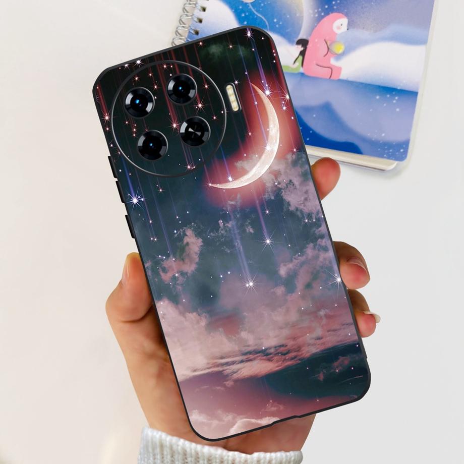 Чехол для Spark 20 Pro+ Мягкий Силиконовый Задний Чехол для Телефона Tecno Spark 20 Pro Plus KJ7 Чехол с Инициалами Буквенный Рисунок Funda Прозрачный